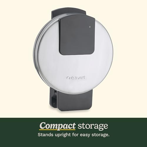 Cuisinart Waffle Maker, 1250W Round
