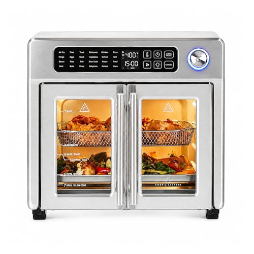 Emeril Lagasse 26QT French Door Multi-Function Air Fryer Toaster Oven