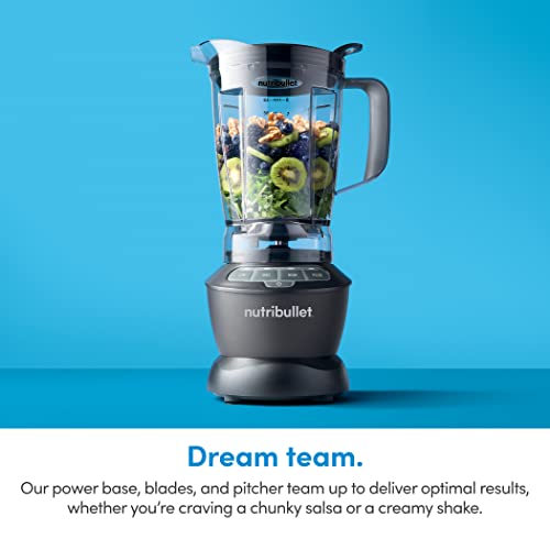 NutriBullet ZNBF30500Z Blender Combo 1200 Watt Dishwasher Safe Plastic food blender
