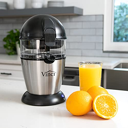 Vinci Electric Juicer, Hands Free Automatic Compact Citrus Press Machine
