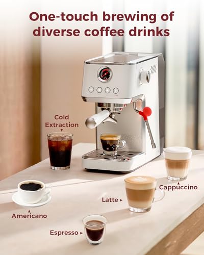 Tuni E2 Gen3 Espresso Machine with G3 Flat Burr Coffee Grinder Combo Set