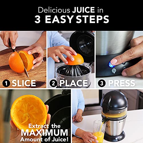 Vinci Electric Juicer, Hands Free Automatic Compact Citrus Press Machine