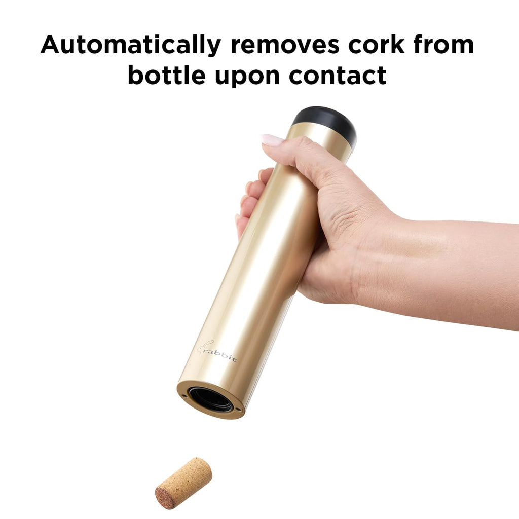 Rabbit Automatic Electric Wine Bottle Corkscrew Opener