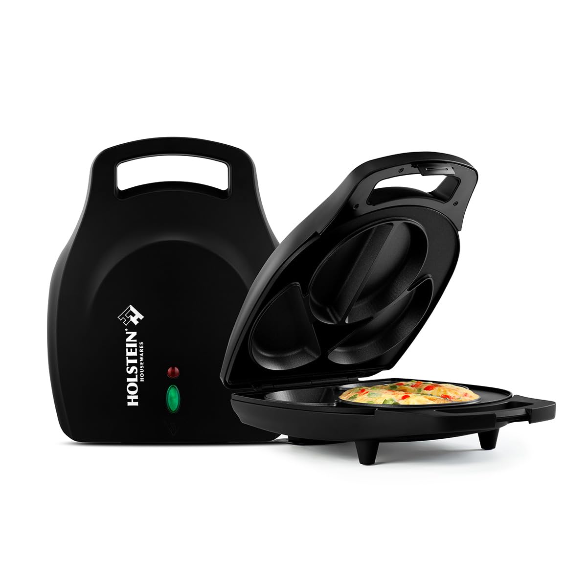 Holstein Housewares Nonstick Dual Omelet and Frittata Maker