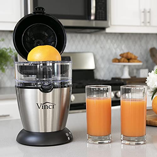 Vinci Electric Juicer, Hands Free Automatic Compact Citrus Press Machine