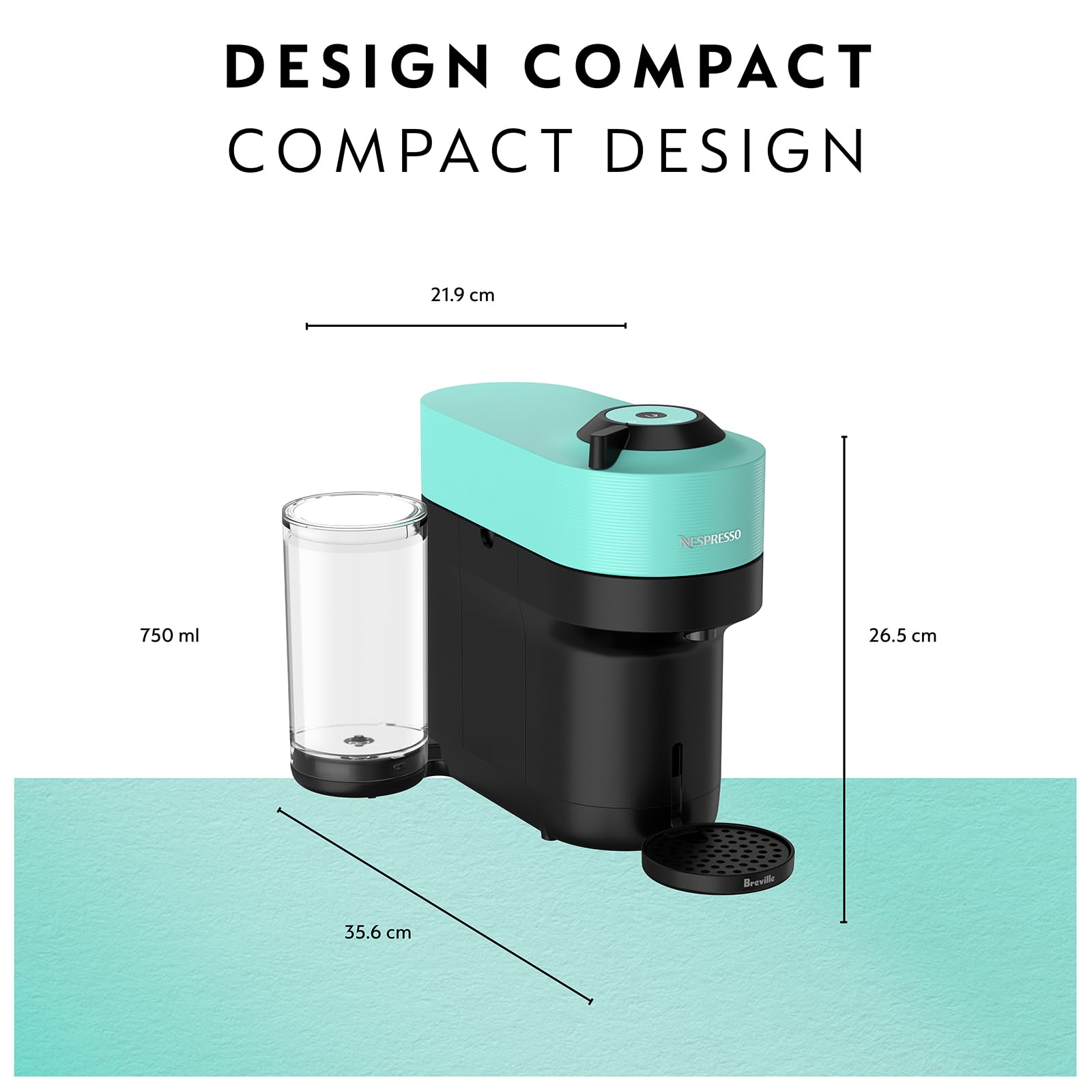 Nespresso Vertuo Pop+ Coffee and Espresso Maker by Breville