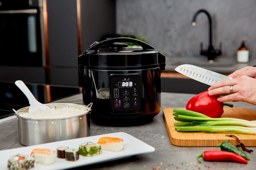 Yum Asia Kumo YumCarb 5.5-Cup Fuzzy Logic Rice Cooker