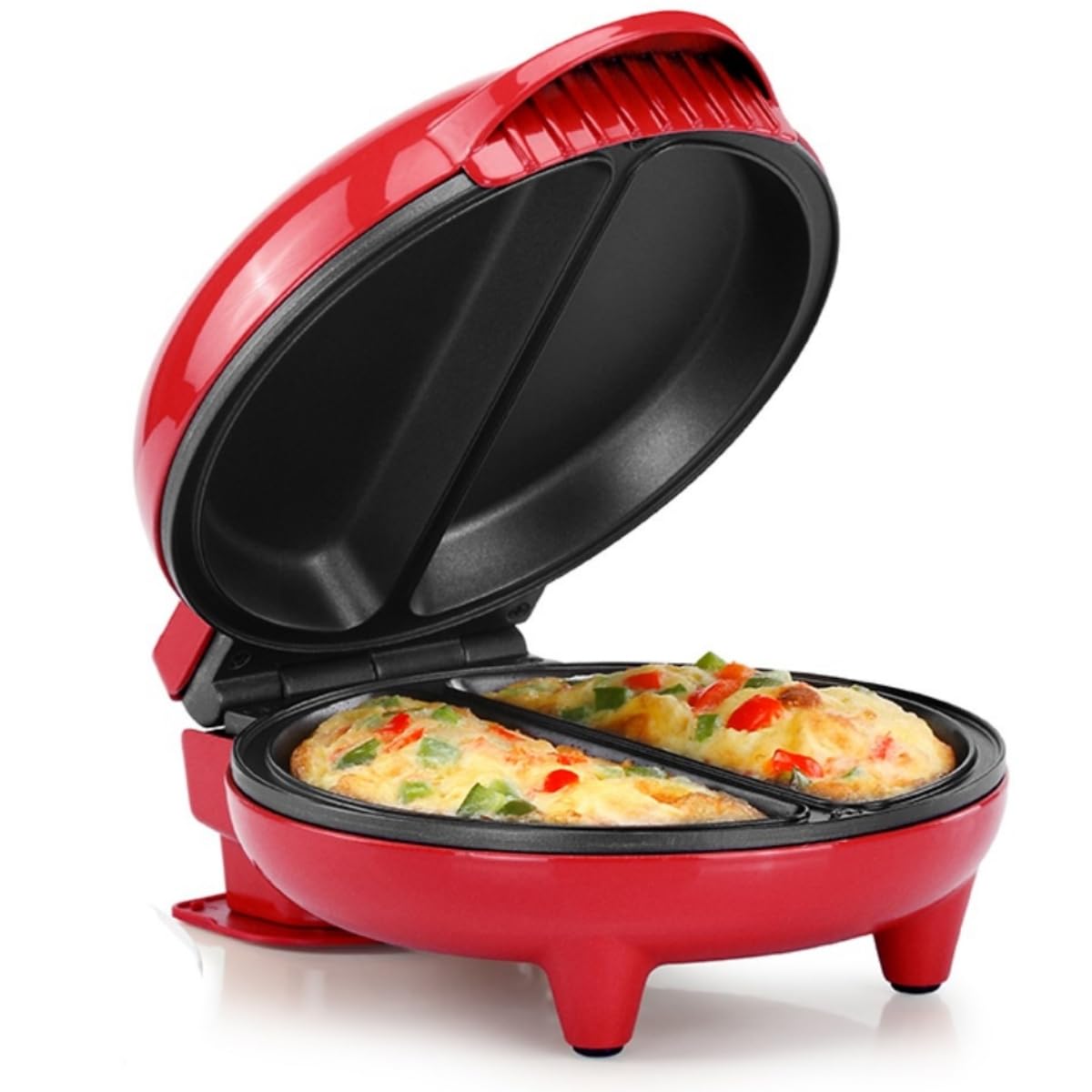 Holstein Housewares Nonstick Dual Omelet and Frittata Maker