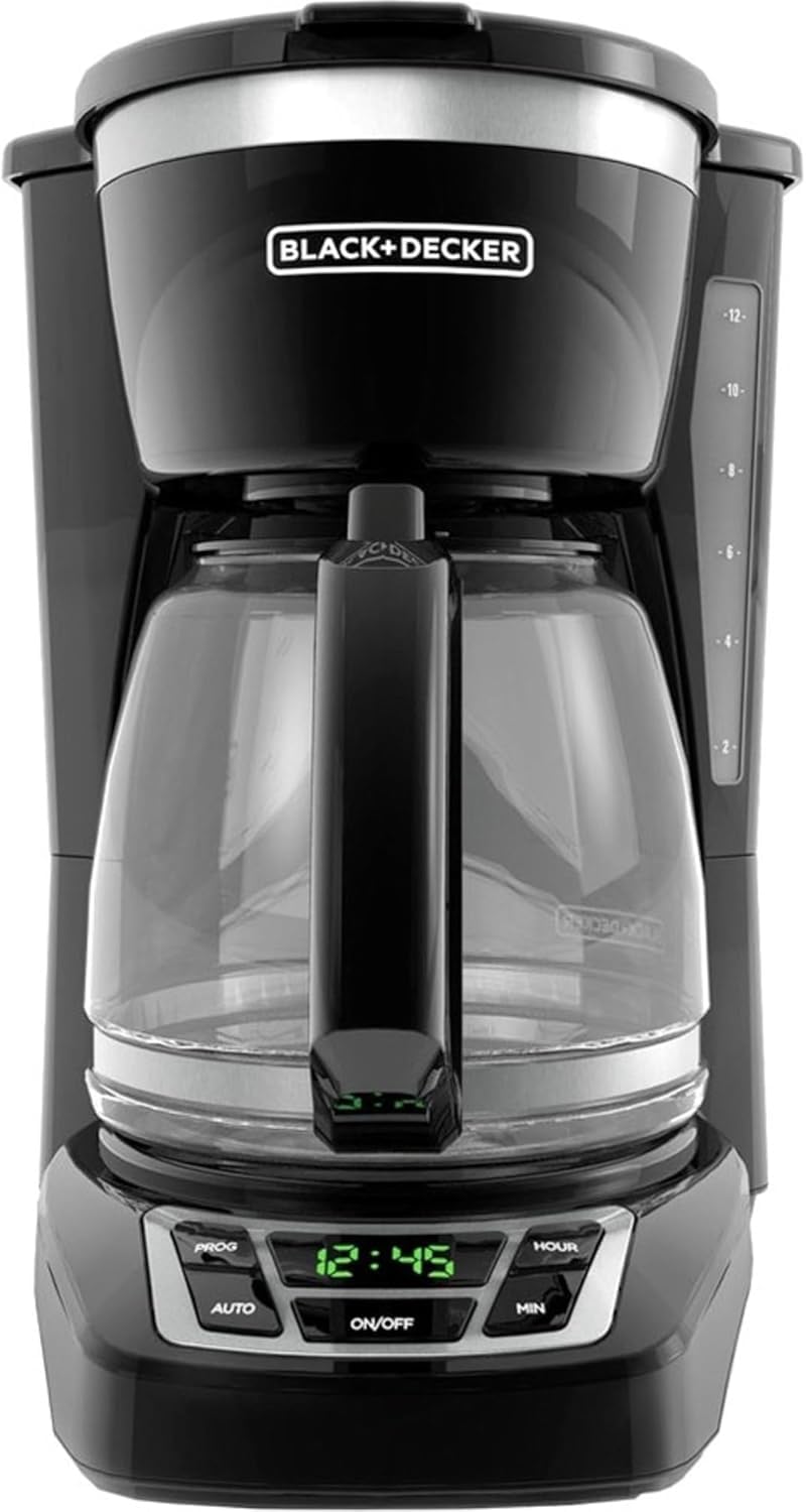 BLACK+DECKER 12-Cup Digital Drip Coffee Maker