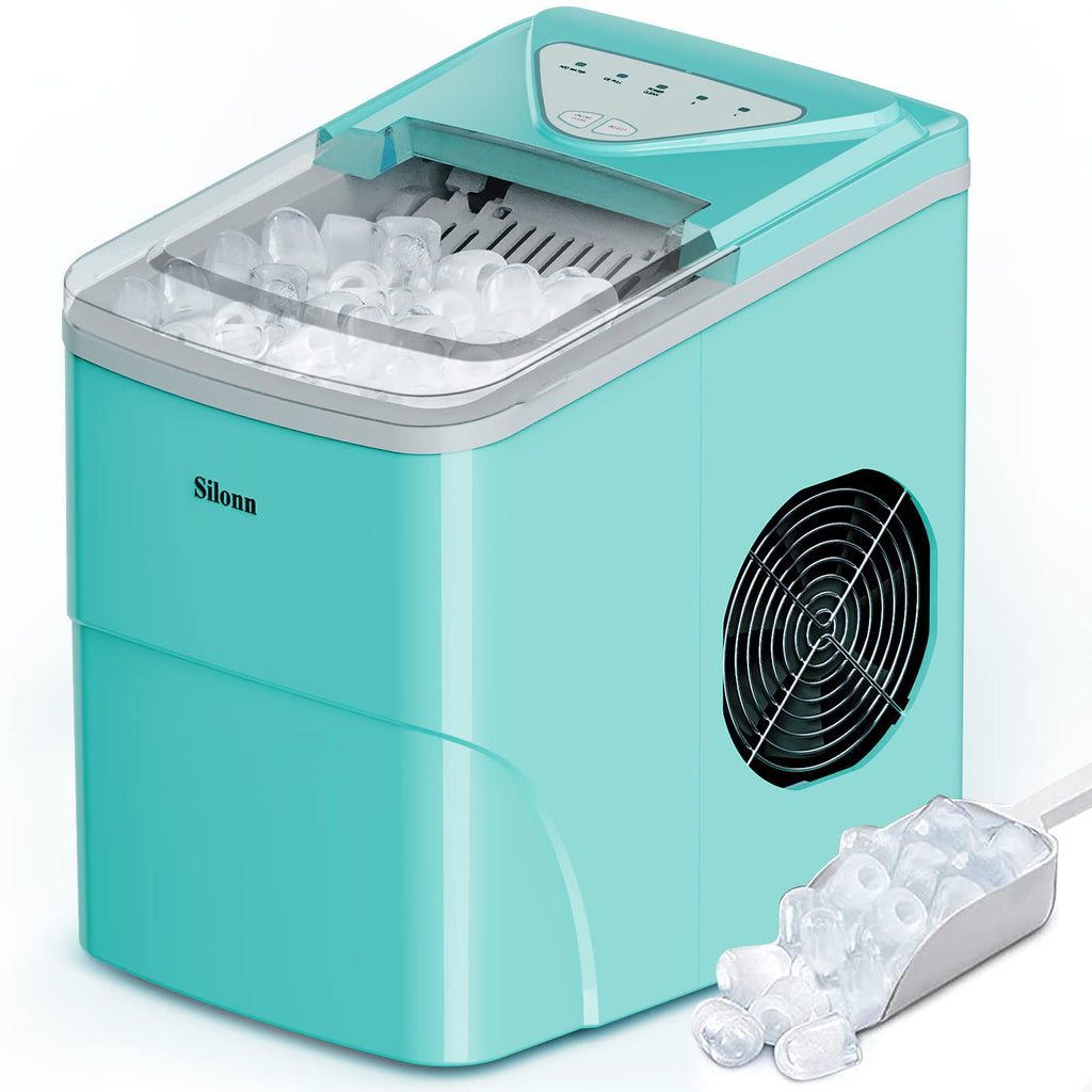 43-Lb Countertop Nugget Ice Maker with Self-Cleaning