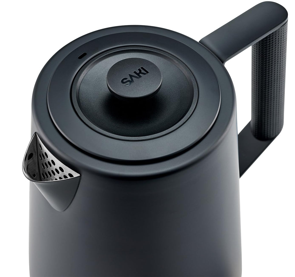 SAKI Luna Electric Kettle Temperature Control with 7 Presets, 60min Temperature Hold 1.75L Electric Tea Kettle, 304 Stainless Steel Kettle, Auto-Off & Boil-Dry Protection, BPA Free