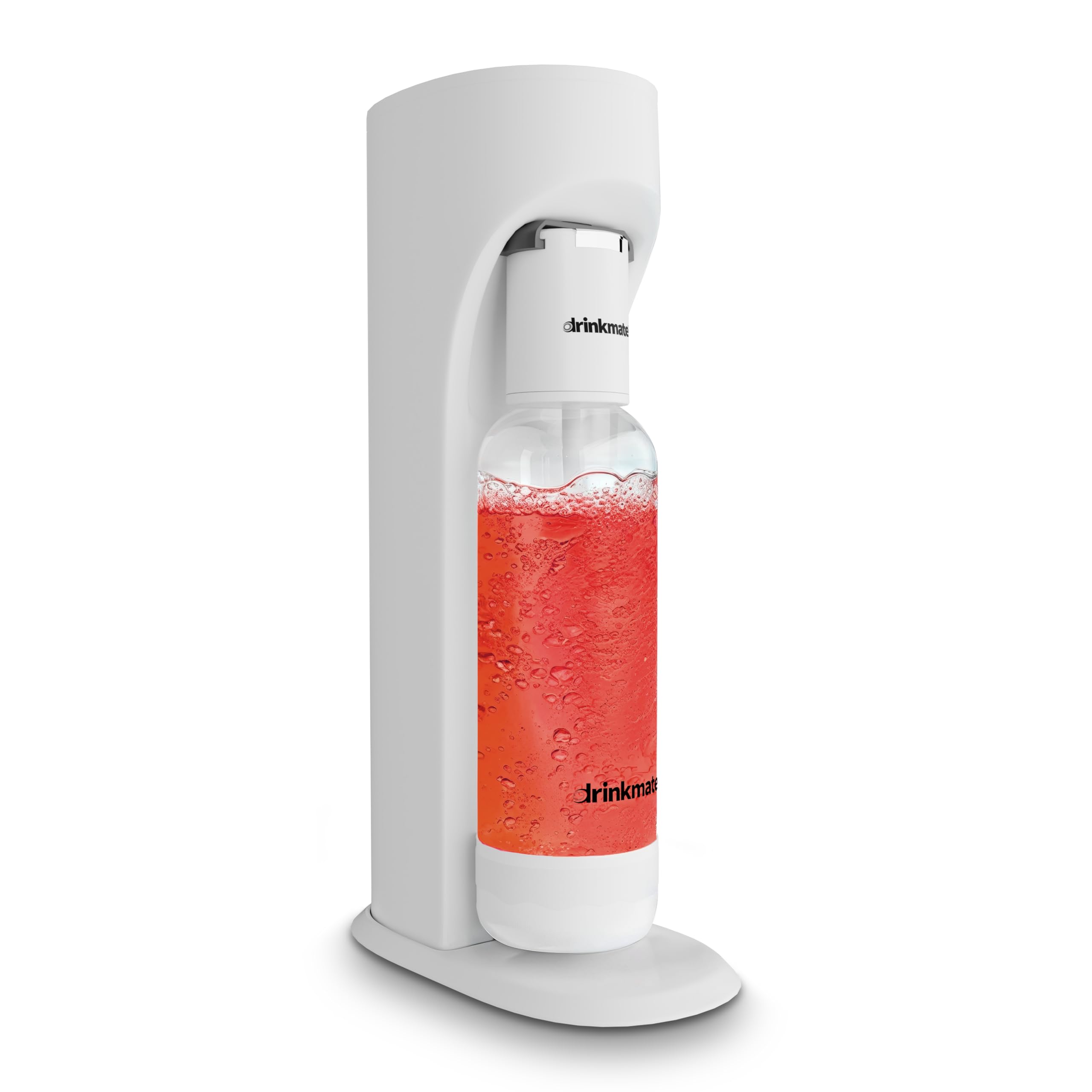 Drinkmate OmniFizz Sparkling Water Maker & Soda Streaming Machine | Carbonates Any Drink | BPA-Free Bottle | No Batteries or Electricity Required | CO2 Not Included