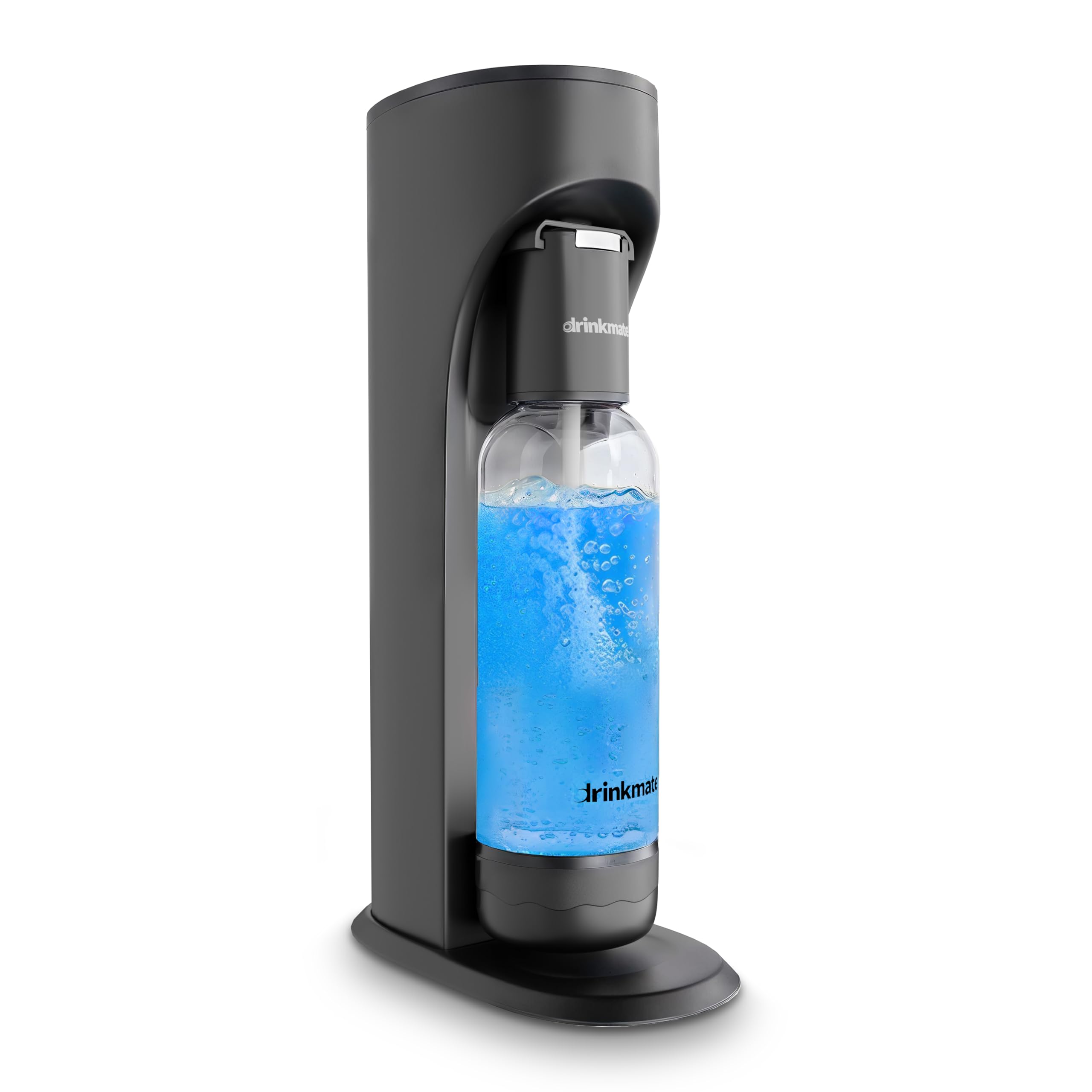 Drinkmate OmniFizz Sparkling Water Maker & Soda Streaming Machine | Carbonates Any Drink | BPA-Free Bottle | No Batteries or Electricity Required | CO2 Not Included