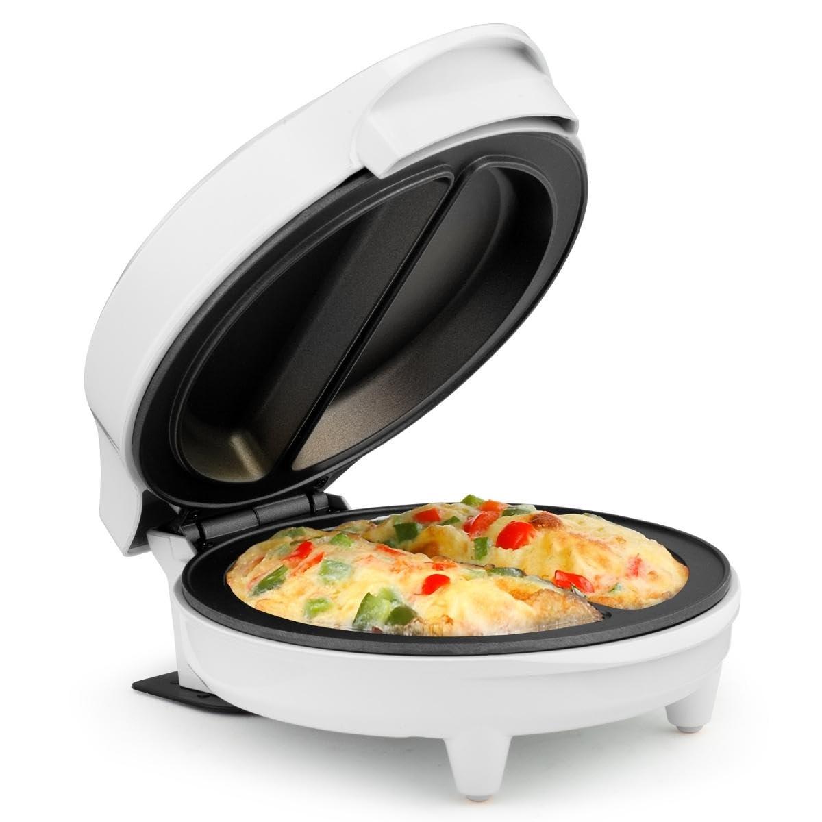 Holstein Housewares Nonstick Dual Omelet and Frittata Maker