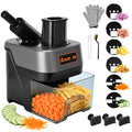 Anatole 6-In-1 Electric Commercial Food Processor Vegetable Chopper Dicer