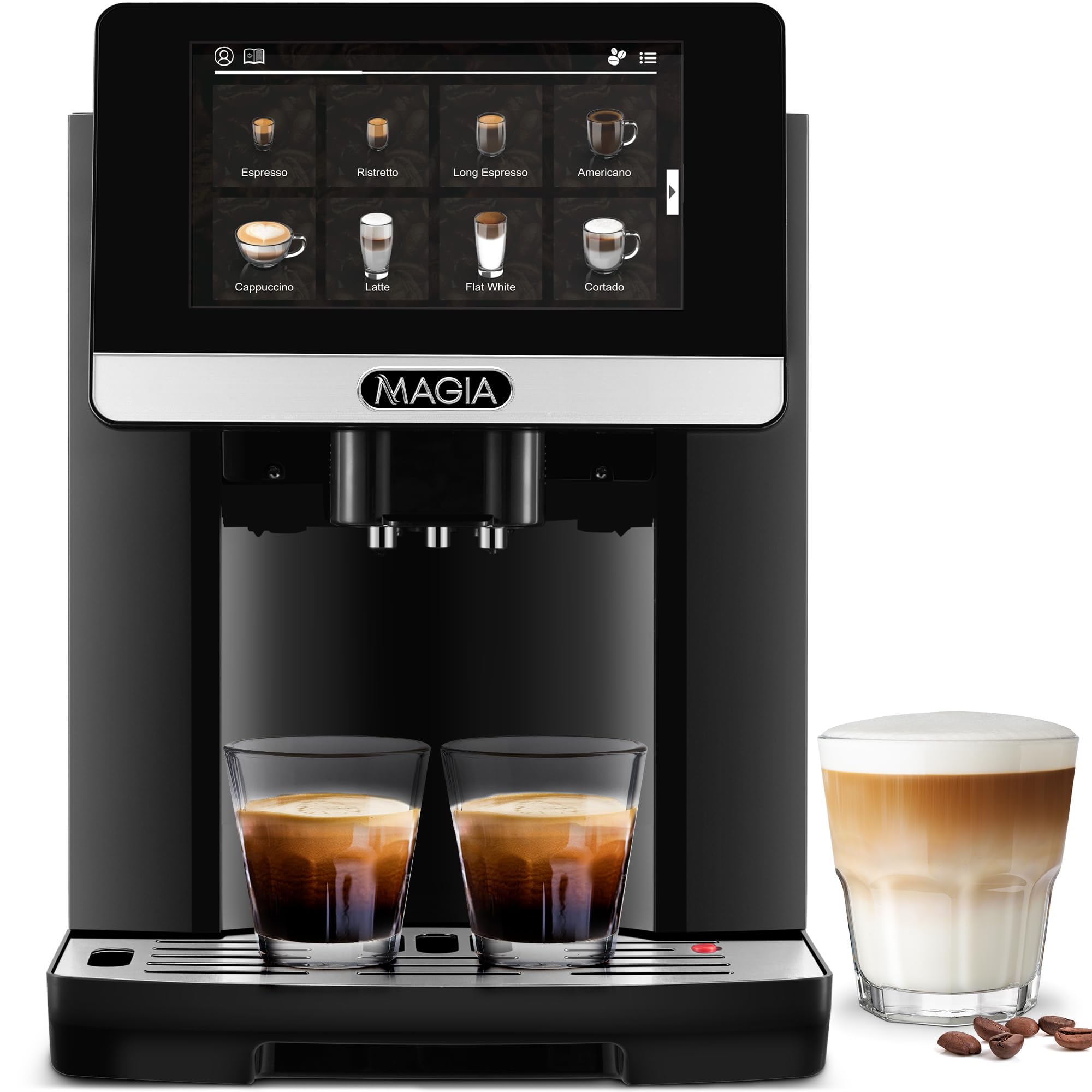 Zulay Kitchen Magia Espresso Machine for Home and Office