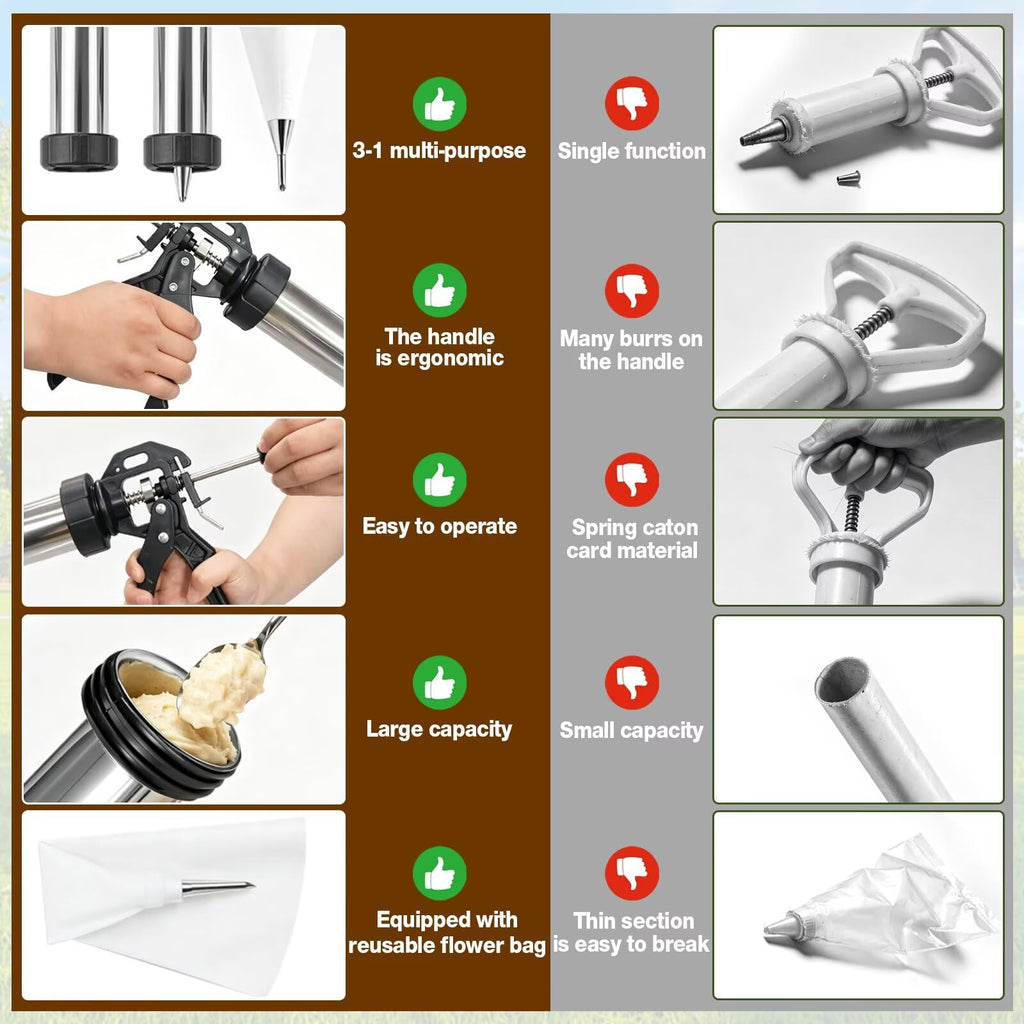 Spritz Cookie Press Gun