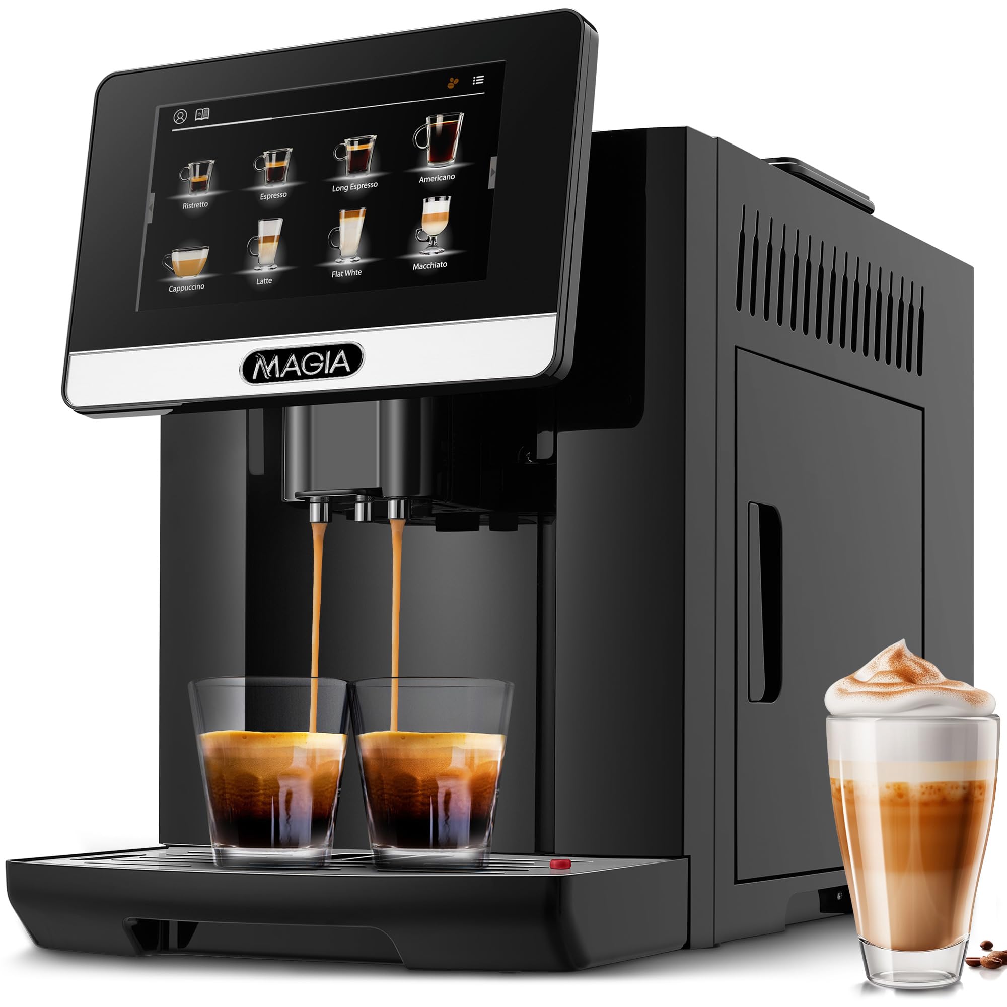 Zulay Kitchen Magia Espresso Machine for Home and Office