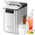 Countertop Nugget Ice Maker with Self-Cleaning Function