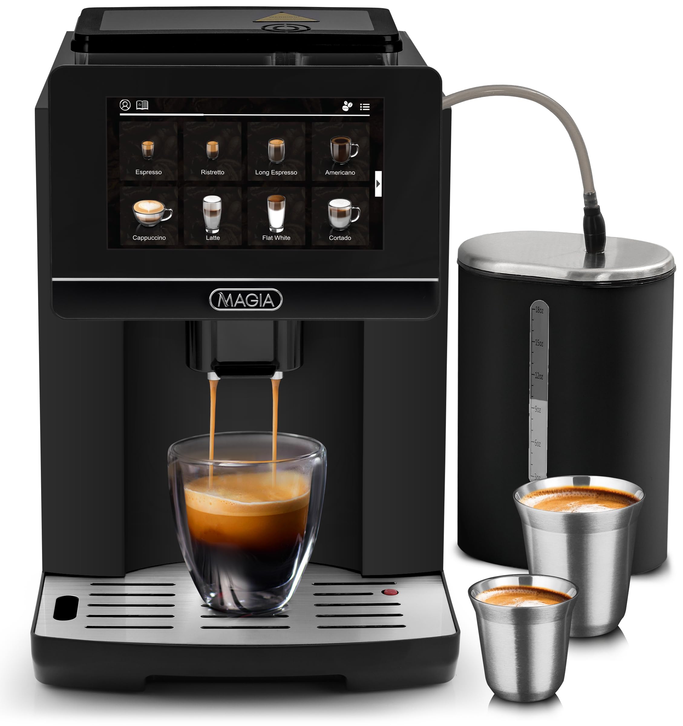 Zulay Kitchen Magia Espresso Machine for Home and Office