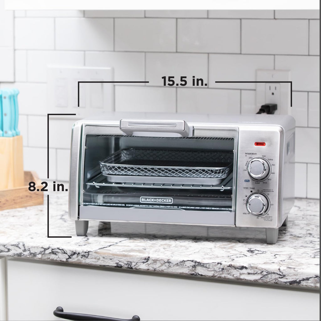 BLACK+DECKER Crisp 'N Bake Air Fry Toaster Oven