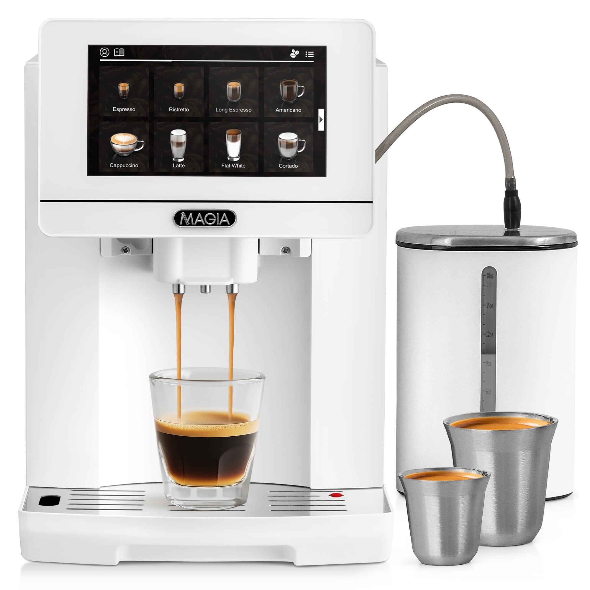 Zulay Kitchen Magia Espresso Machine for Home and Office