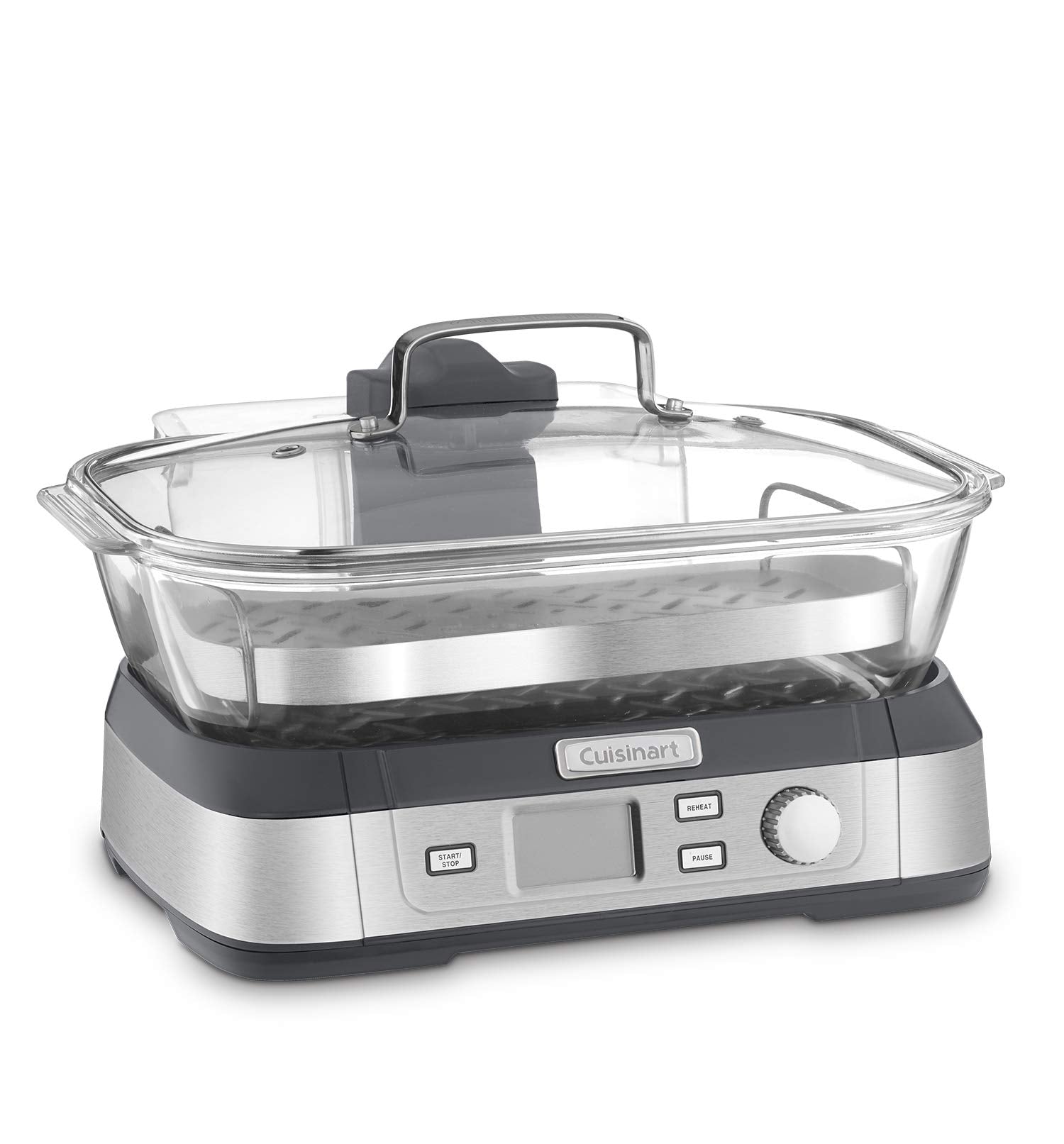 Cuisinart STM-1000 CookFresh Digital Glass Steamer, Stainless Steel