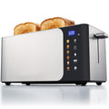 Elite Gourmet LCD Touch Toaster with 2 Extra-Wide Slots