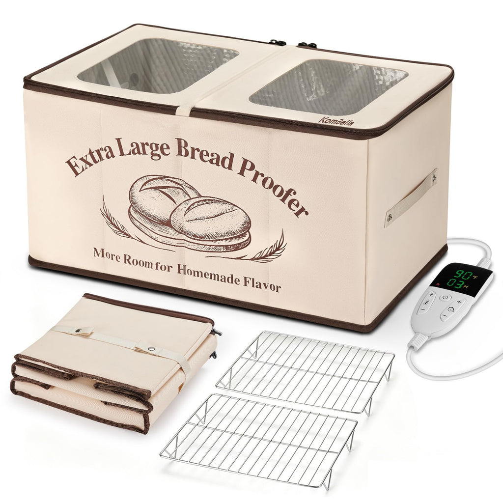 XL Bread Proofing Box Foldable Bread Proofer 23.6" Long Sourdough Warmer