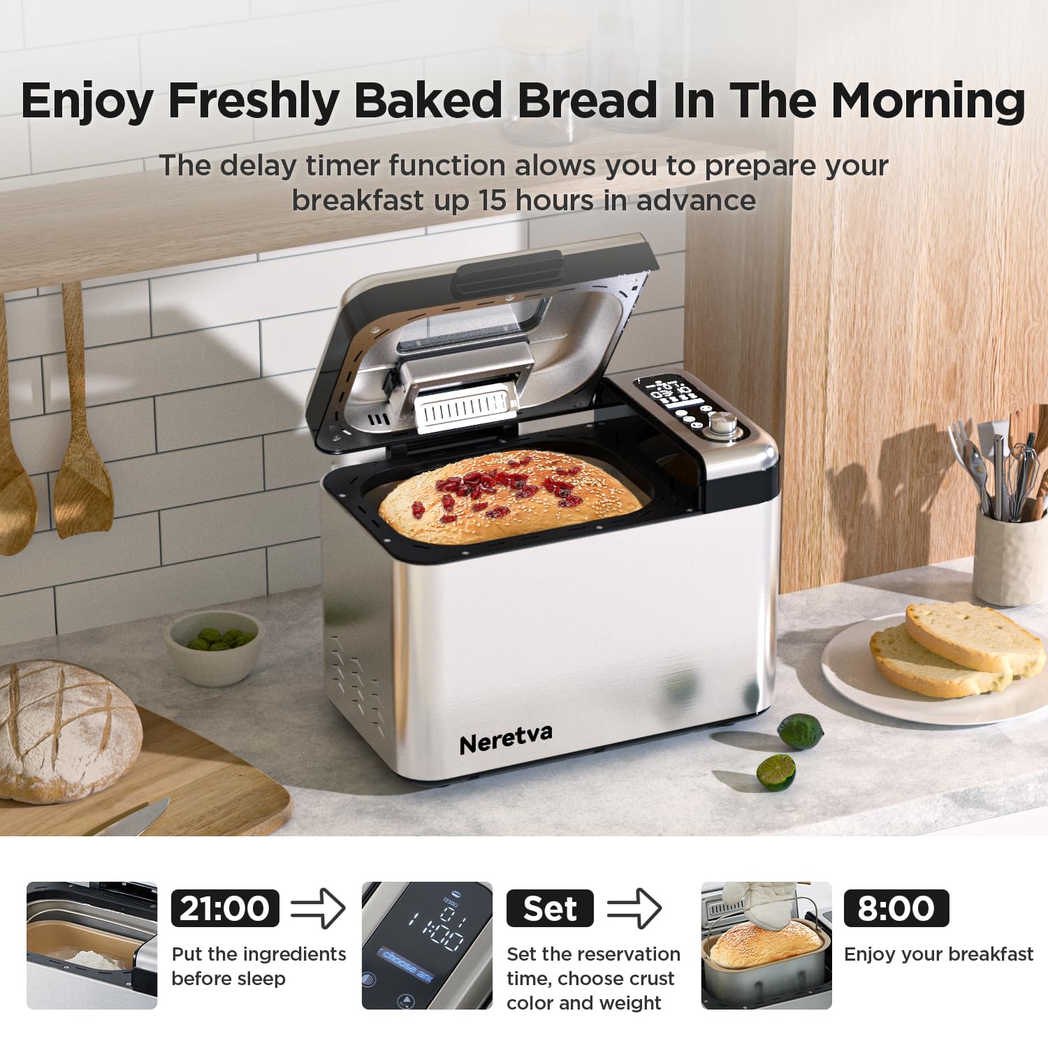 3.3LB Bread Machine