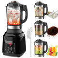 1200W Countertop Blender, Food Processor Hot Soup Maker with 9 Programs