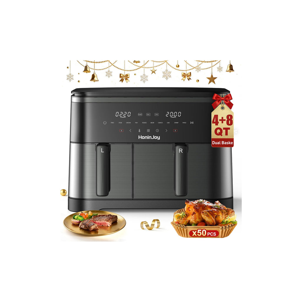 HoninJoy Large Dual Basket Air Fryer