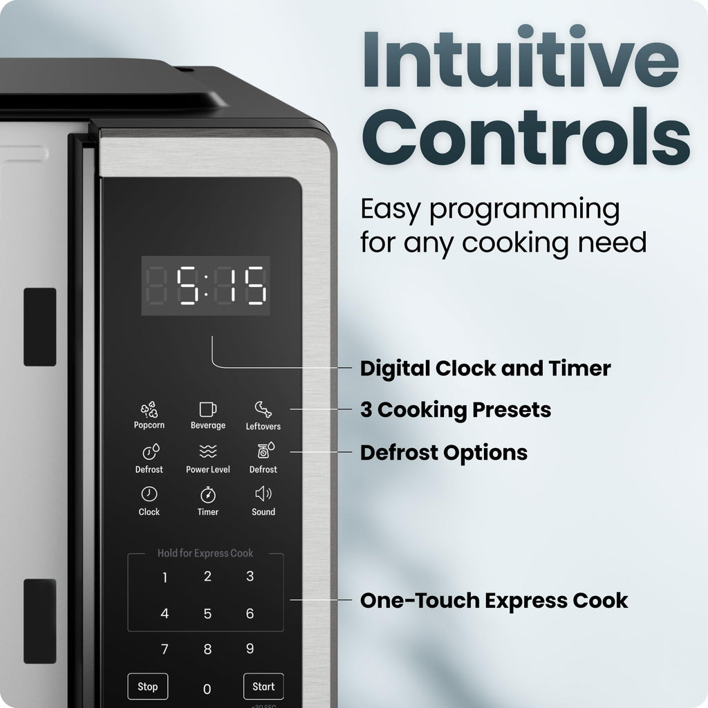 Chefman Countertop Microwave Oven cook