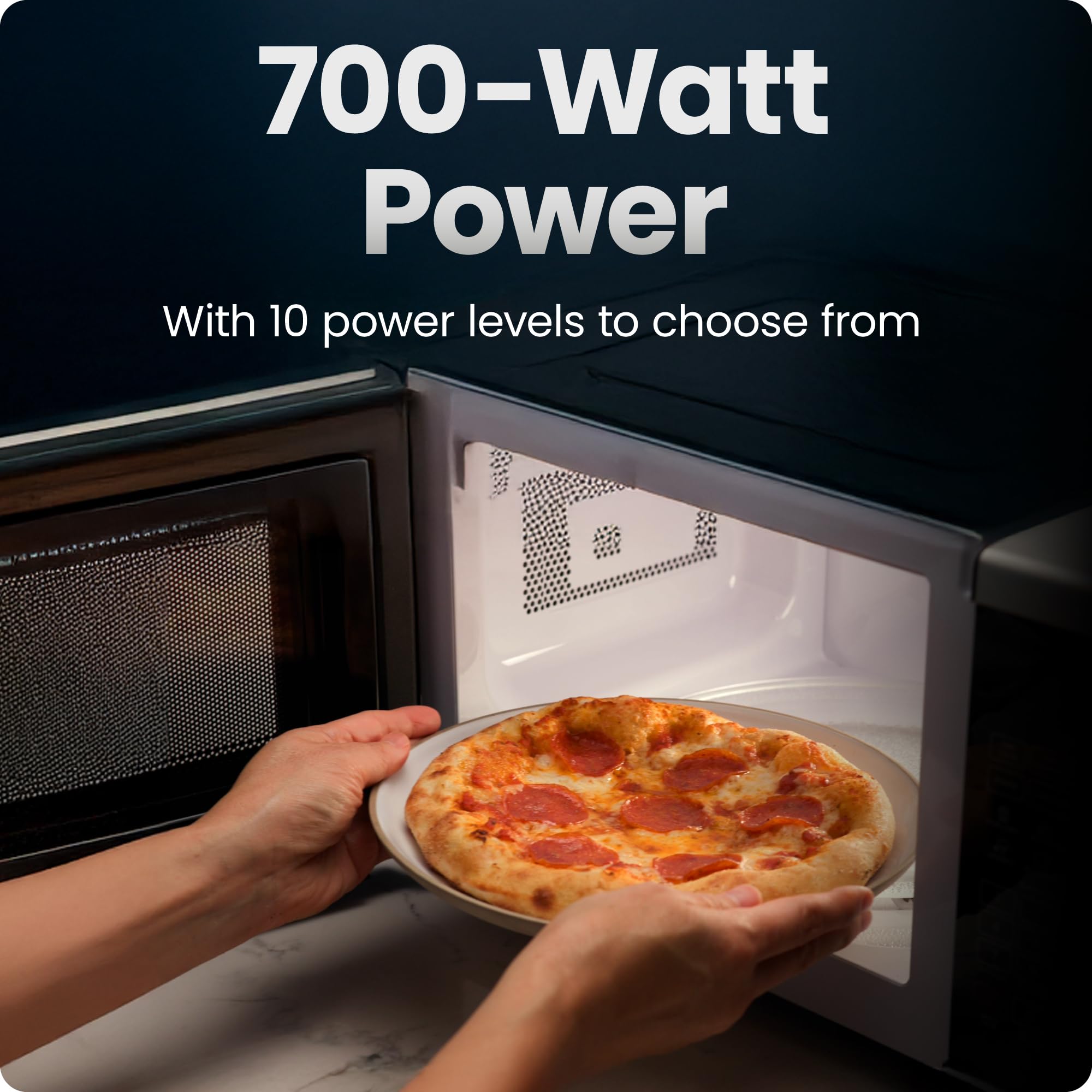 Chefman Countertop Microwave Oven cook