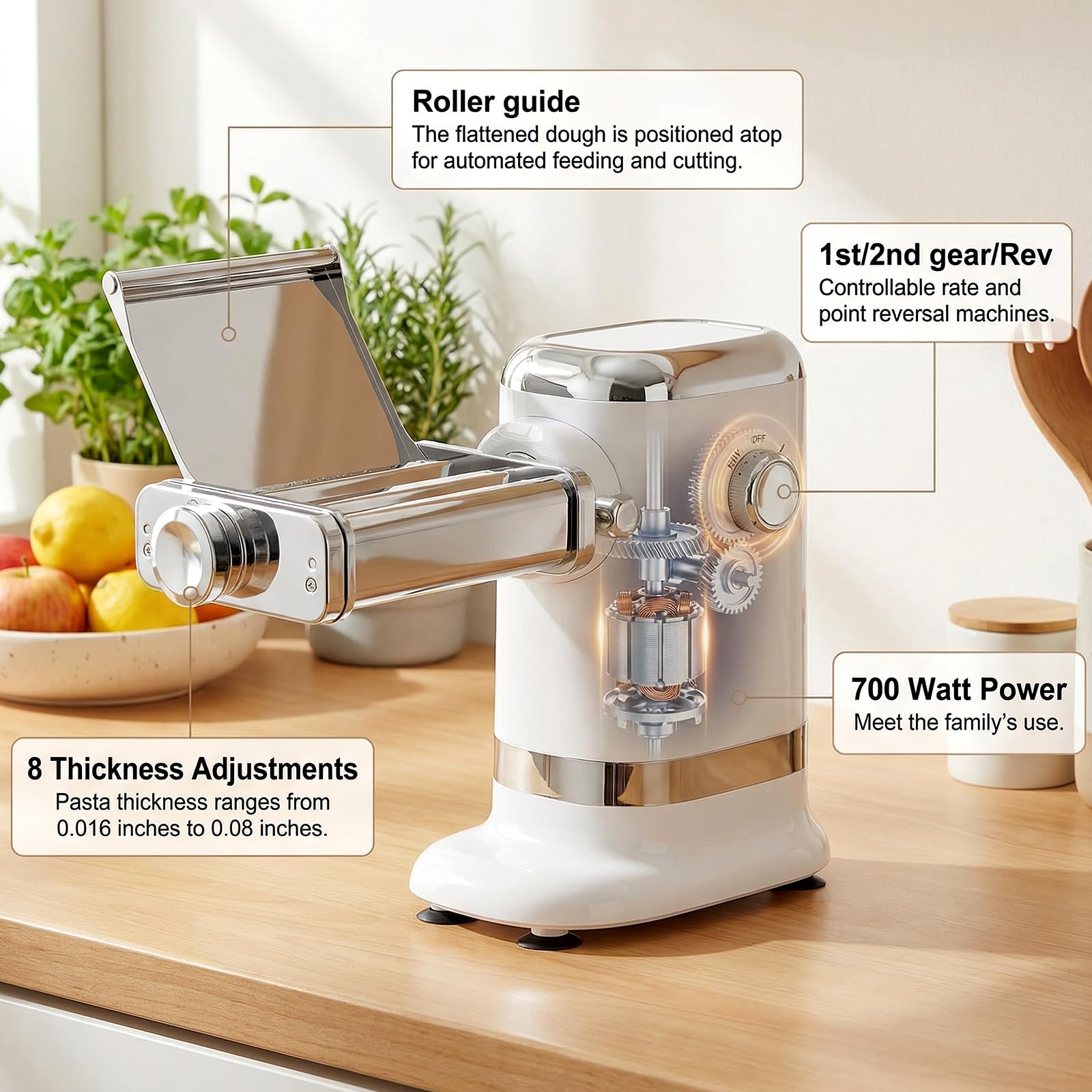 GVODE Electric Pasta Maker Machine