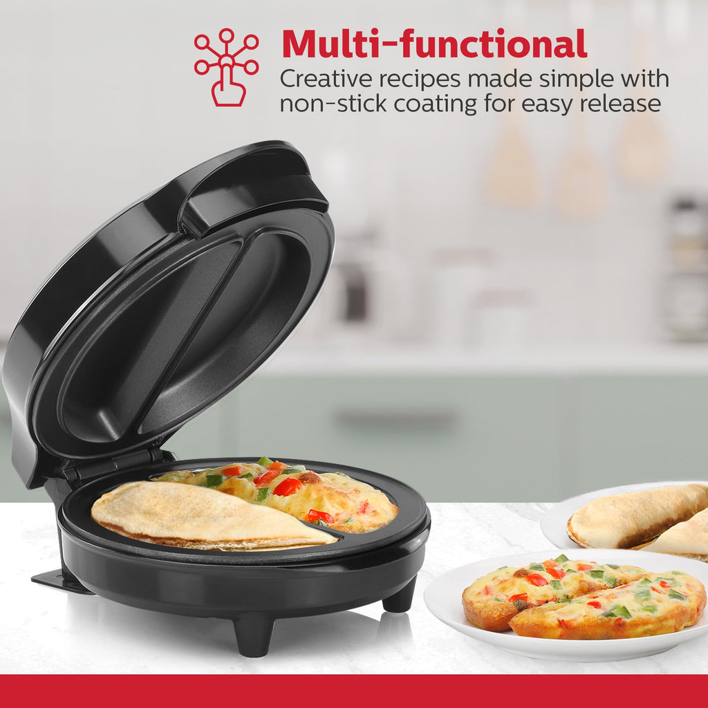 Holstein Housewares Nonstick Dual Omelet and Frittata Maker