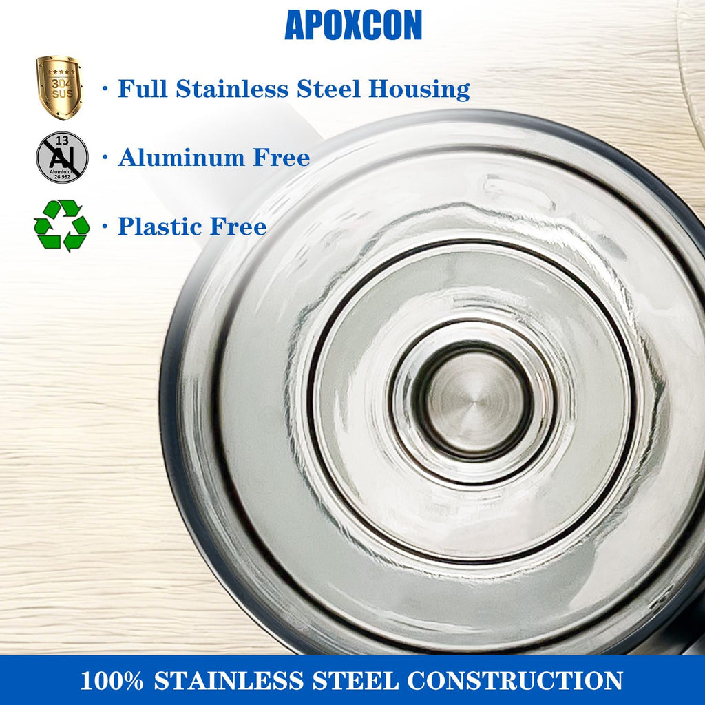 APOXCON All Stainless Steel Electric Coffee Percolator