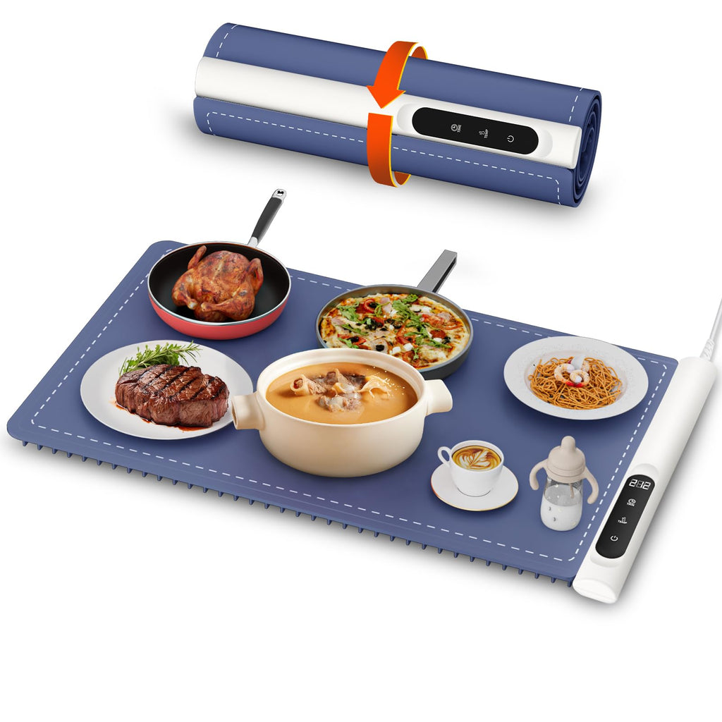 Newise Graphene Electric Food Warming Mat with 6 Heat Settings