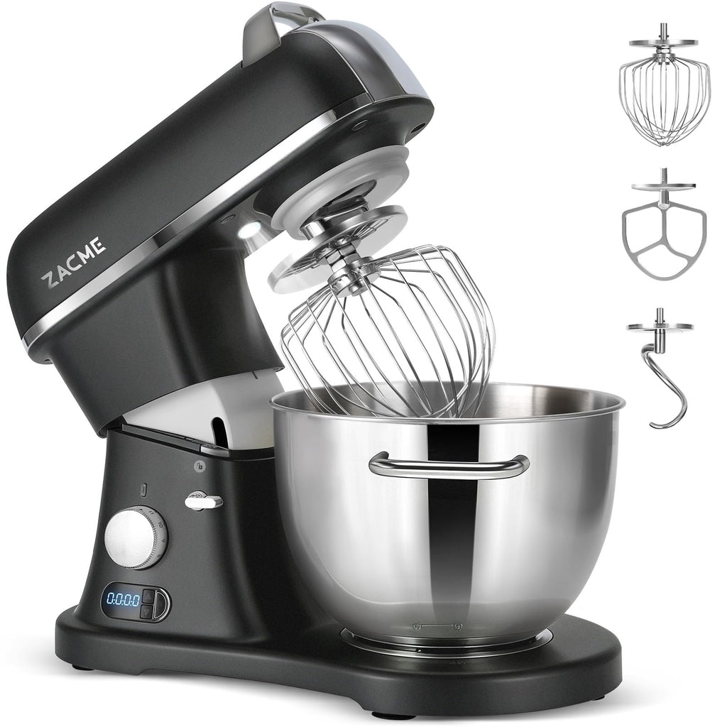 8.4QT Commercial Stand Mixer 800W with NSF Certified and Aluminum Die Casting, Mixers Kitchen Electric Stand Mixer Metal Food Mixer