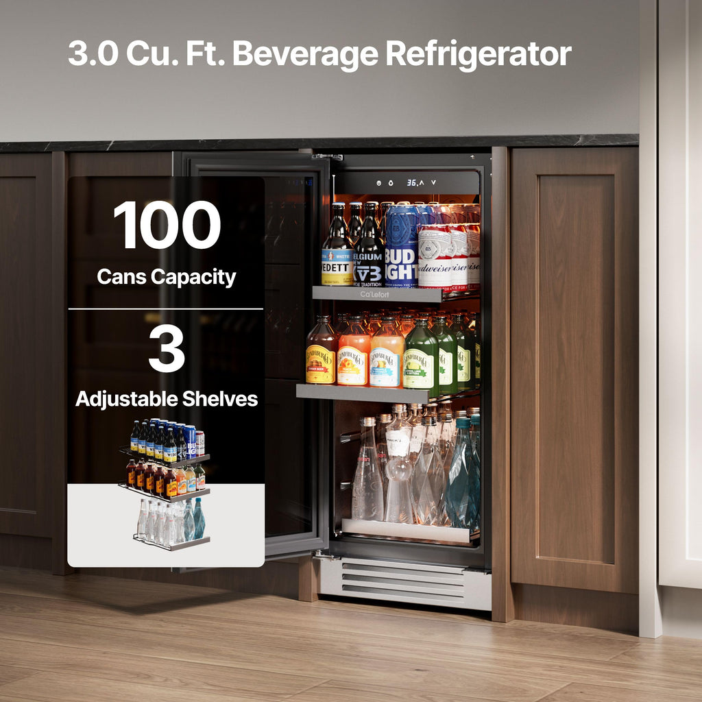 Ca'Lefort Built-In or Freestanding Beverage Refrigerator