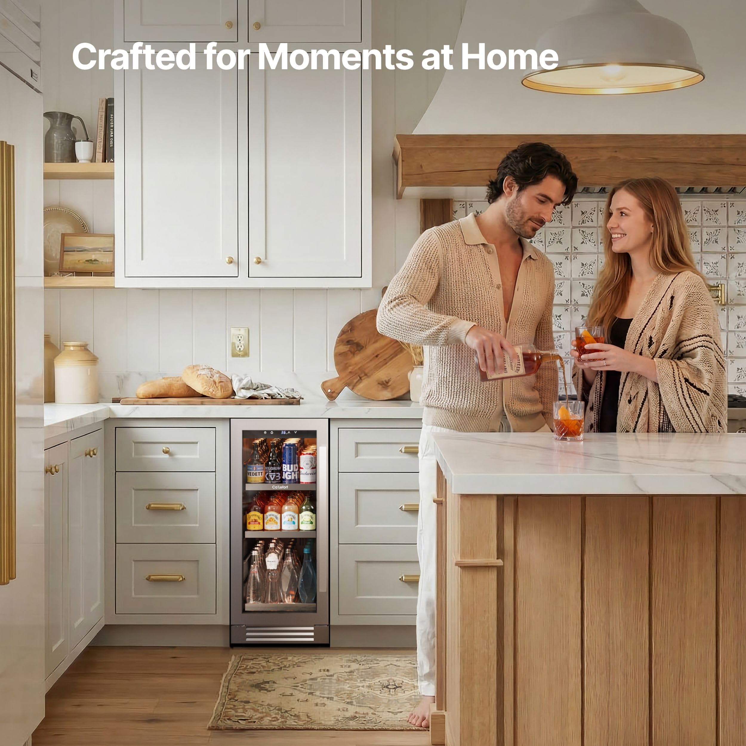Ca'Lefort Built-In or Freestanding Beverage Refrigerator