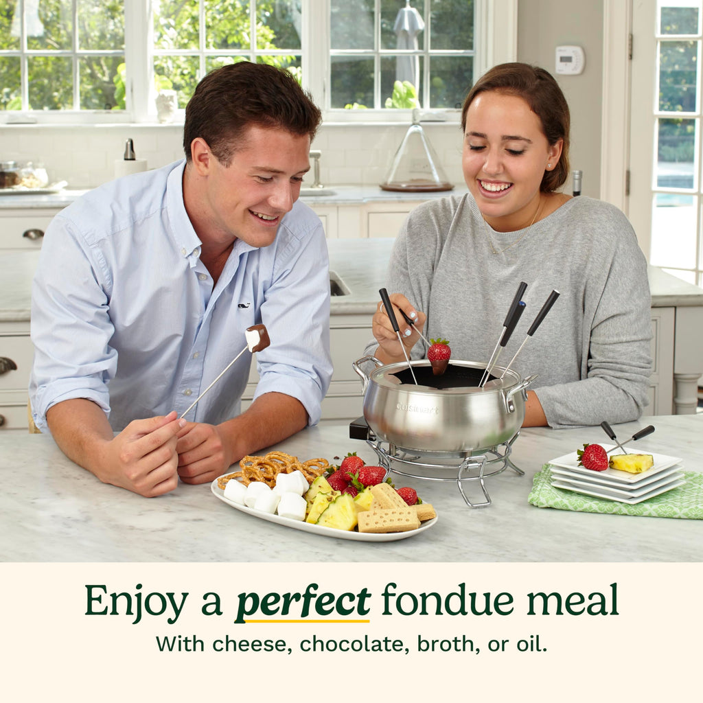 Cuisinart 3-Quart Stainless Steel Electric Fondue Pot