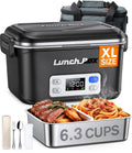 BYLTRNOW 1.5L Rechargeable Cordless Heated Lunch Box