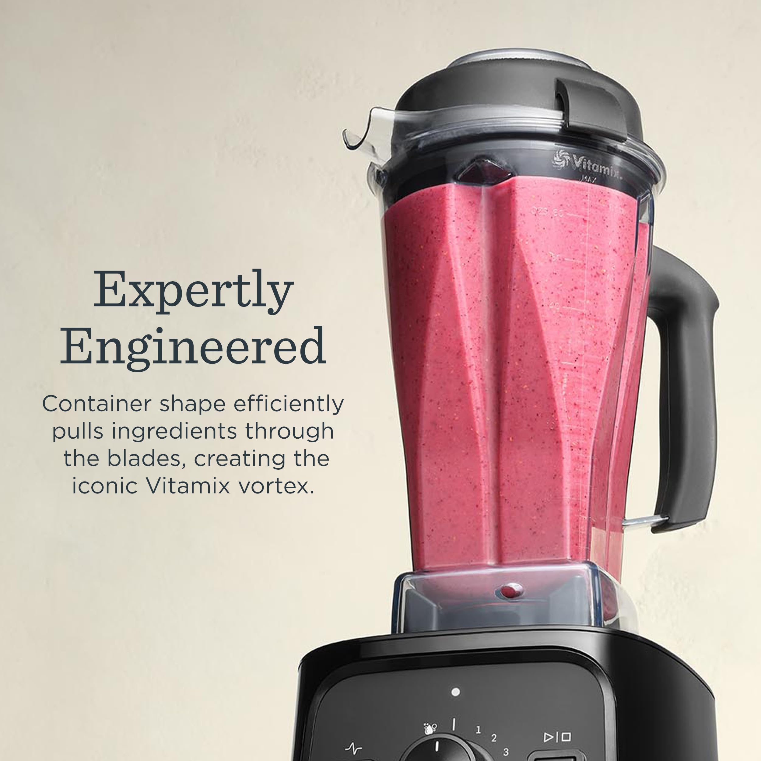 Vitamix VX1 Blender, Professional-Grade Kitchen Blender, Smoothies, Soups, Juices and More, 10-Speeds, Self-Cleaning Kitchen Appliance, 64 Oz Classic Container, Black