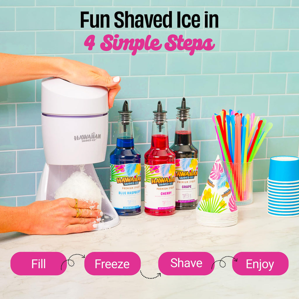 Hawaiian Shaved Ice S900A Snow Cone and Shaved Ice Maker
