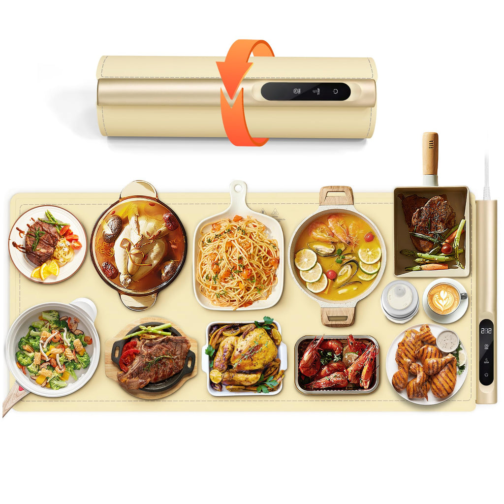 Newise Graphene Electric Food Warming Mat with 6 Heat Settings