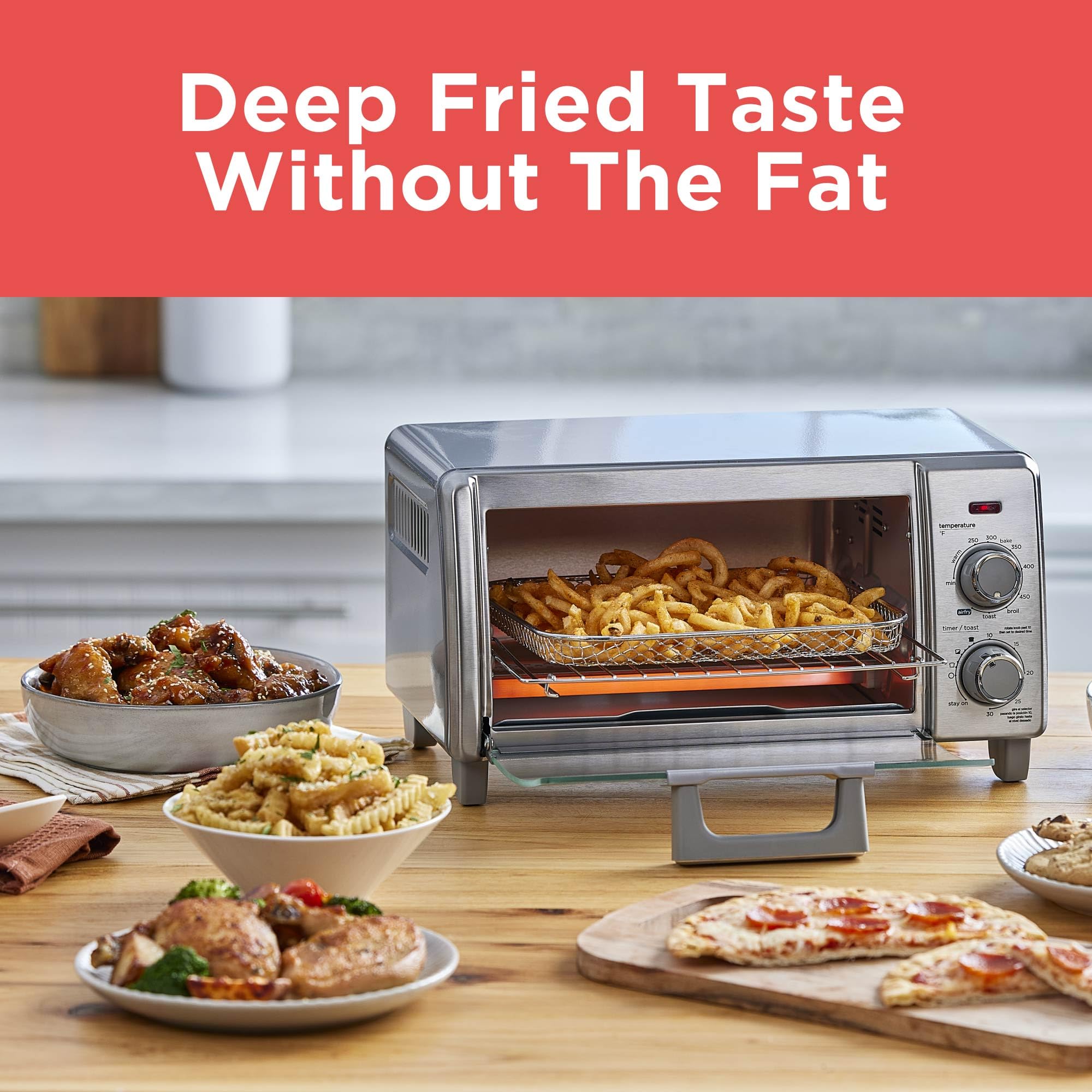 BLACK+DECKER Crisp 'N Bake Air Fry Toaster Oven