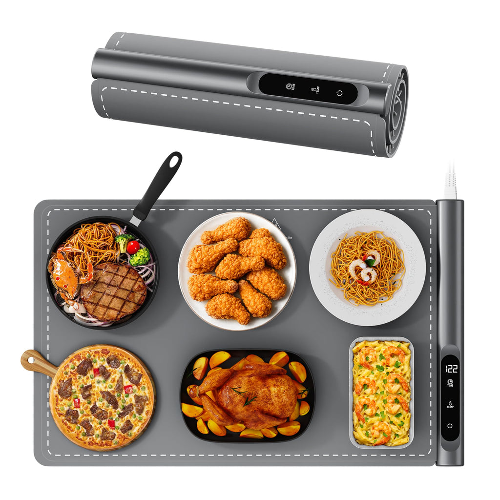 Newise Graphene Electric Food Warming Mat with 6 Heat Settings