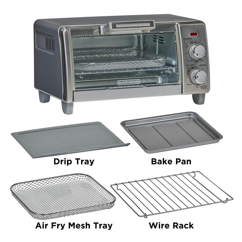 BLACK+DECKER Crisp 'N Bake Air Fry Toaster Oven
