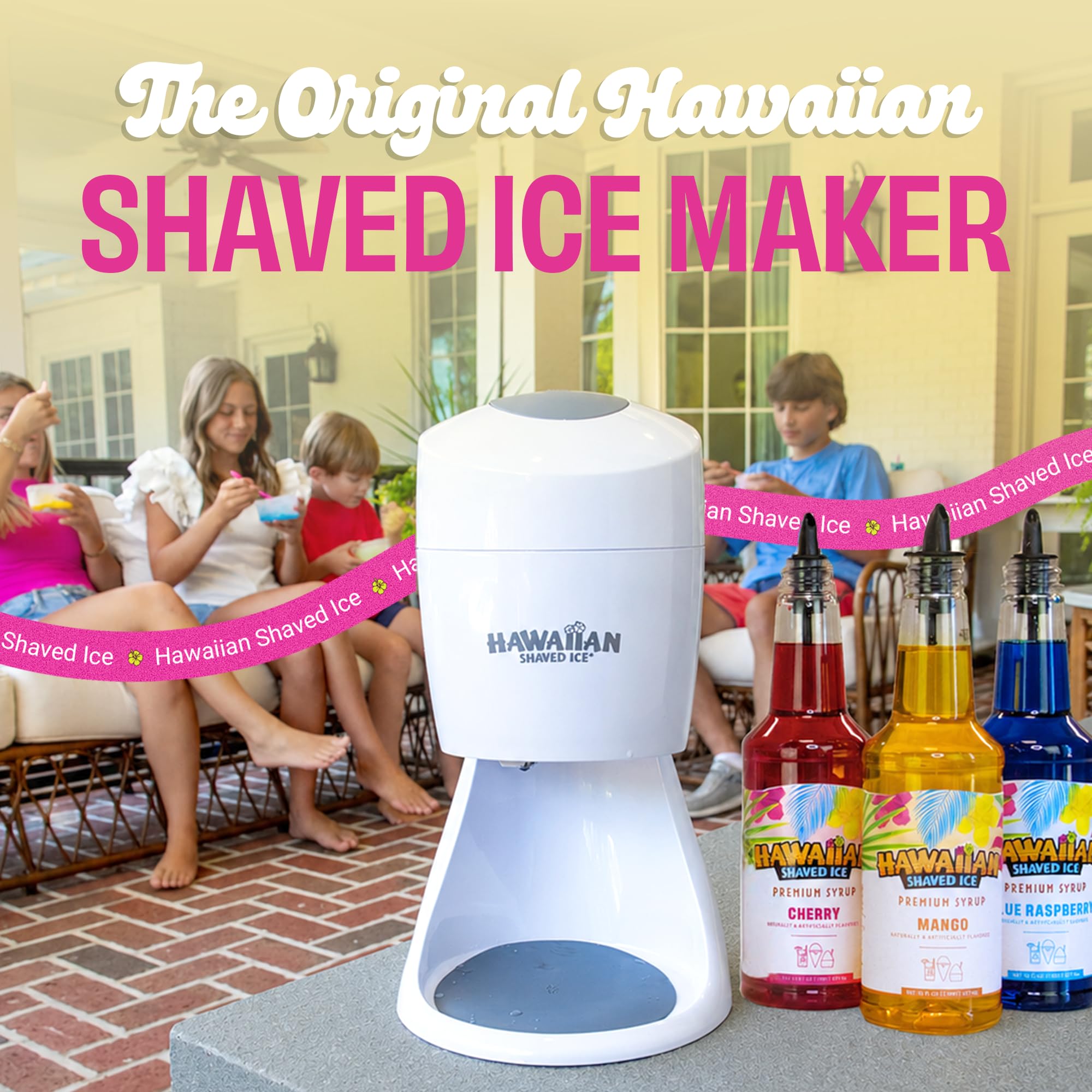 Hawaiian Shaved Ice S900A Snow Cone and Shaved Ice Maker